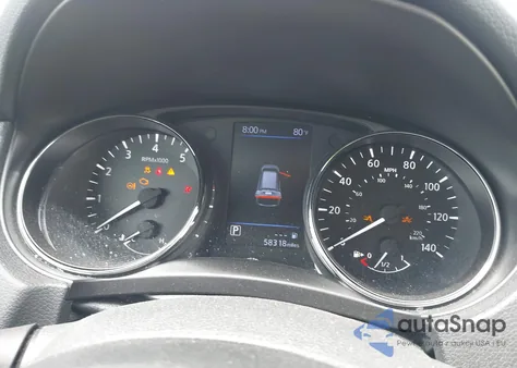 2020 Nissan Rogue Sv Fwd from USA, damaged, VIN 5N1AT2MT0LC798414